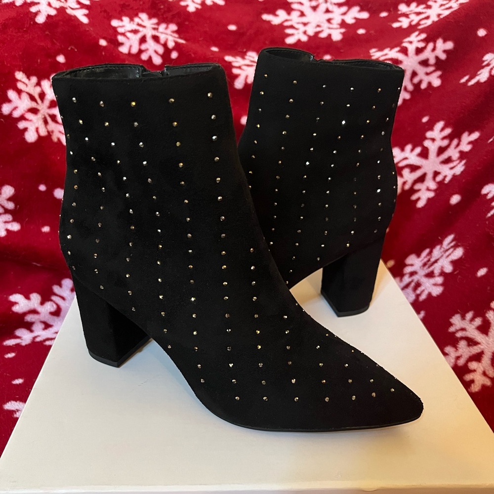 H Halston Tokyo Booties NWT